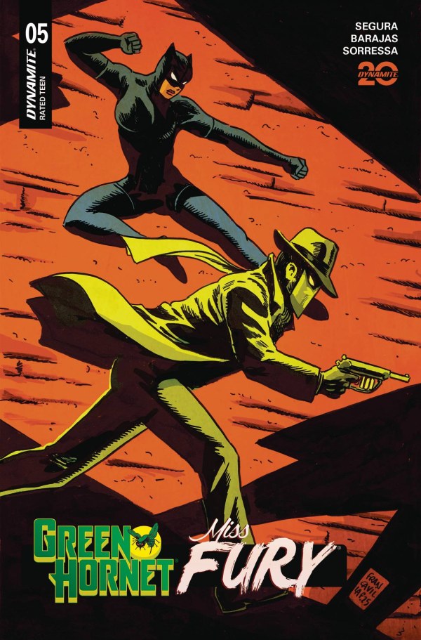 Green Hornet / Miss Fury #5 cover