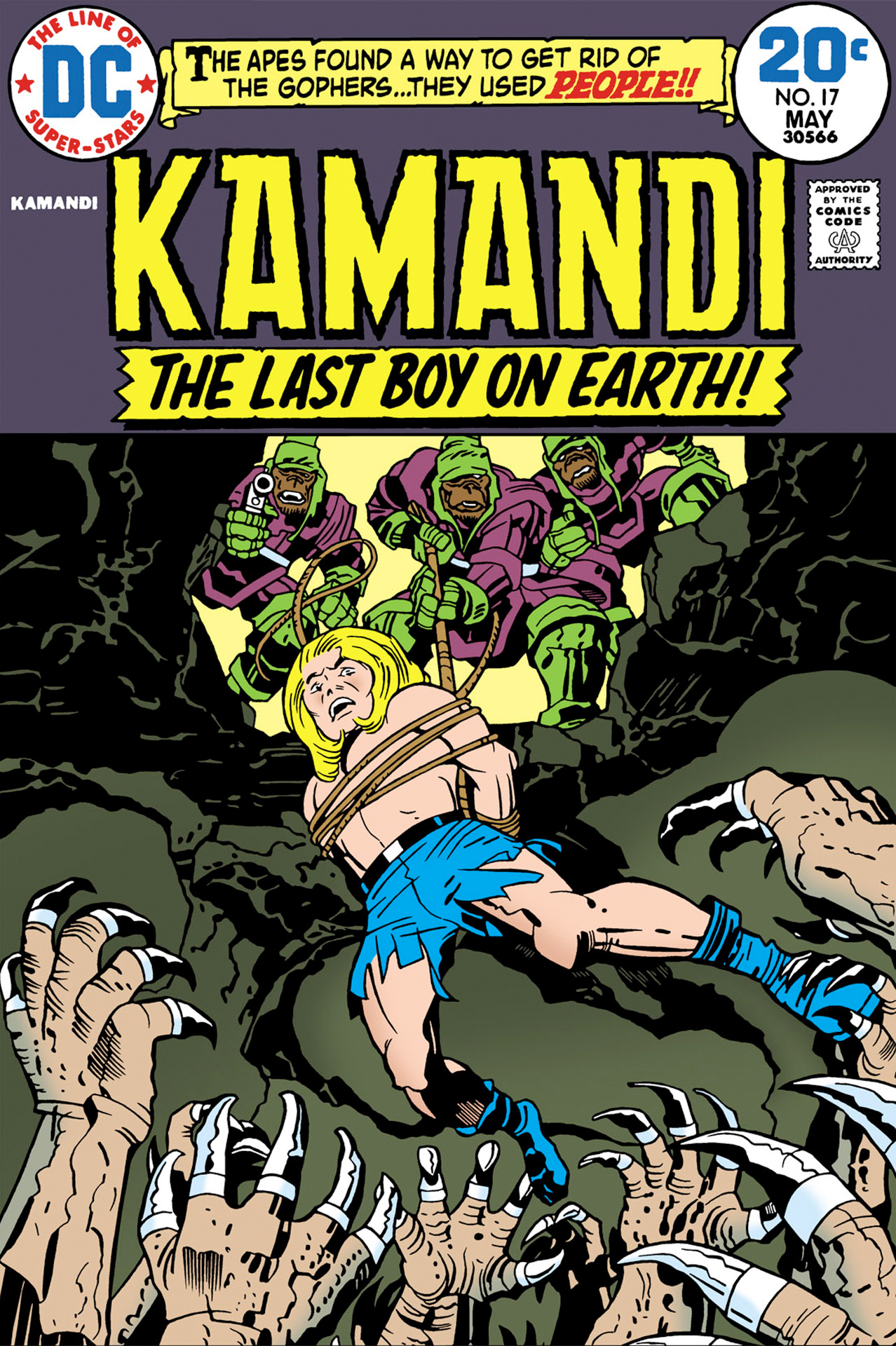 Kamandi, the Last Boy on Earth #17