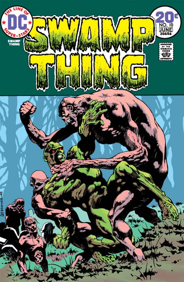 Swamp Thing #10 cover
