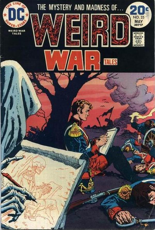 Weird War Tales #25 cover