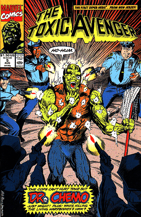 Toxic Avenger #5 cover