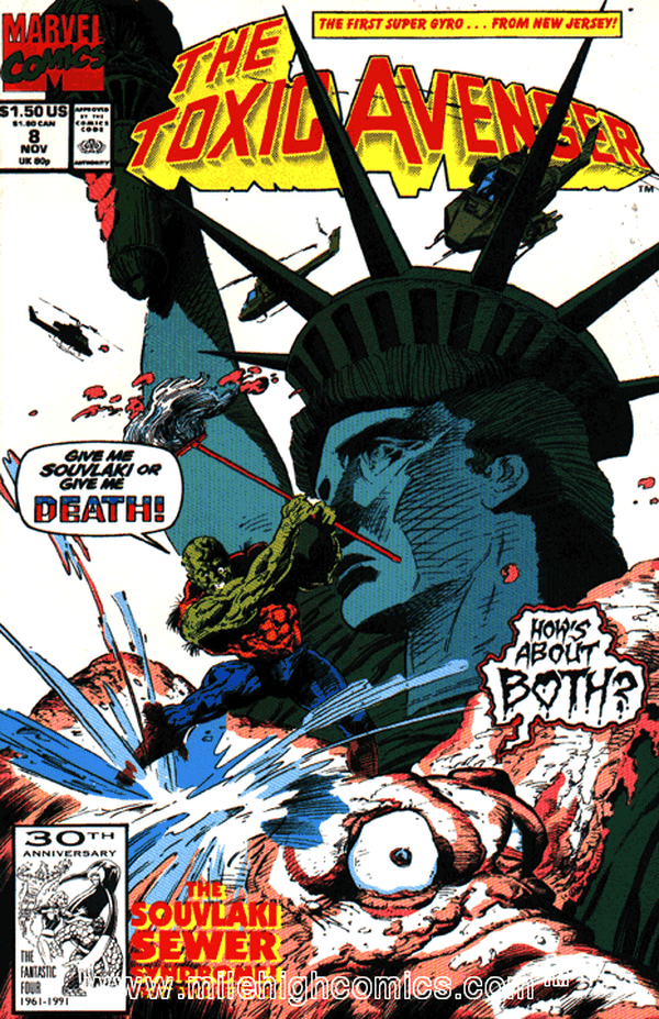 Toxic Avenger #8 cover