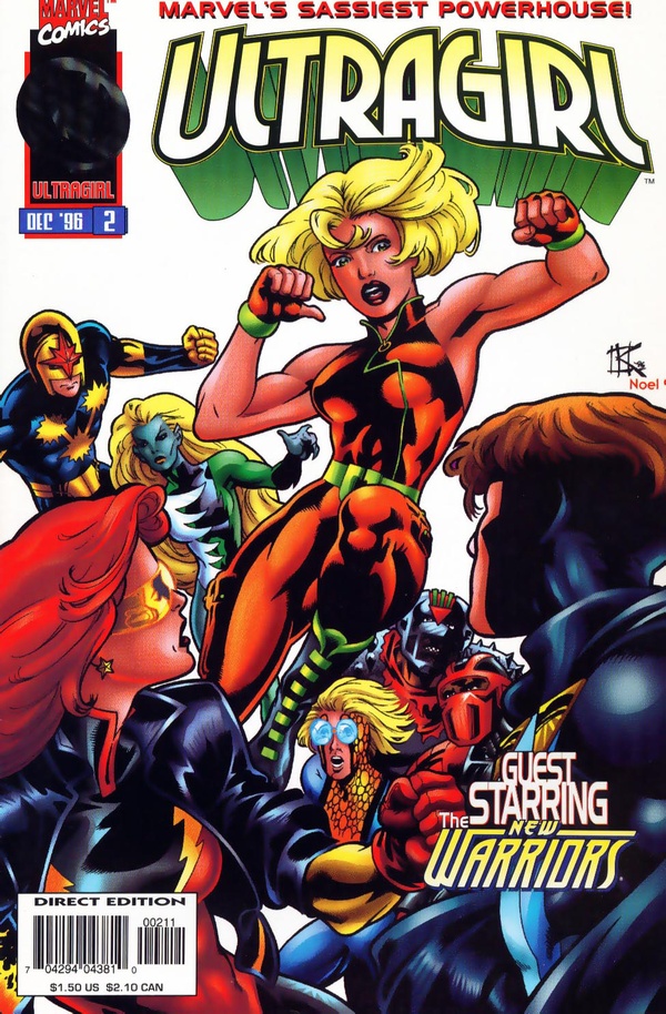 Ultragirl #2 cover