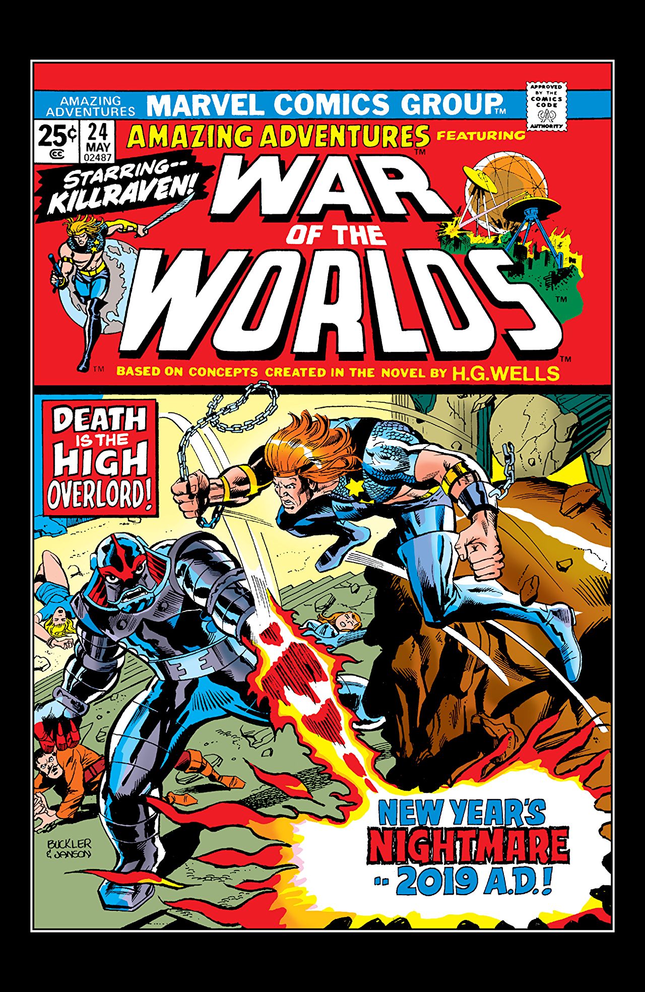 Amazing Adventures #24 cover