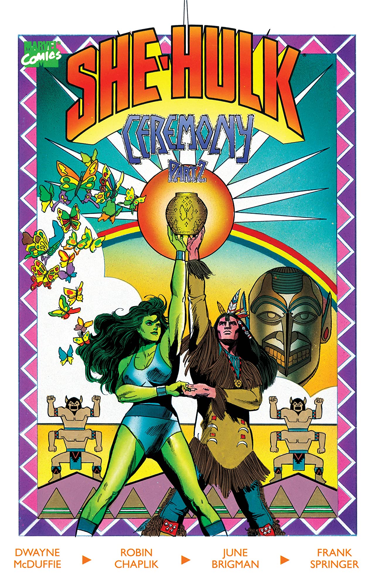 The Sensational She-Hulk in Ceremony #2 cover