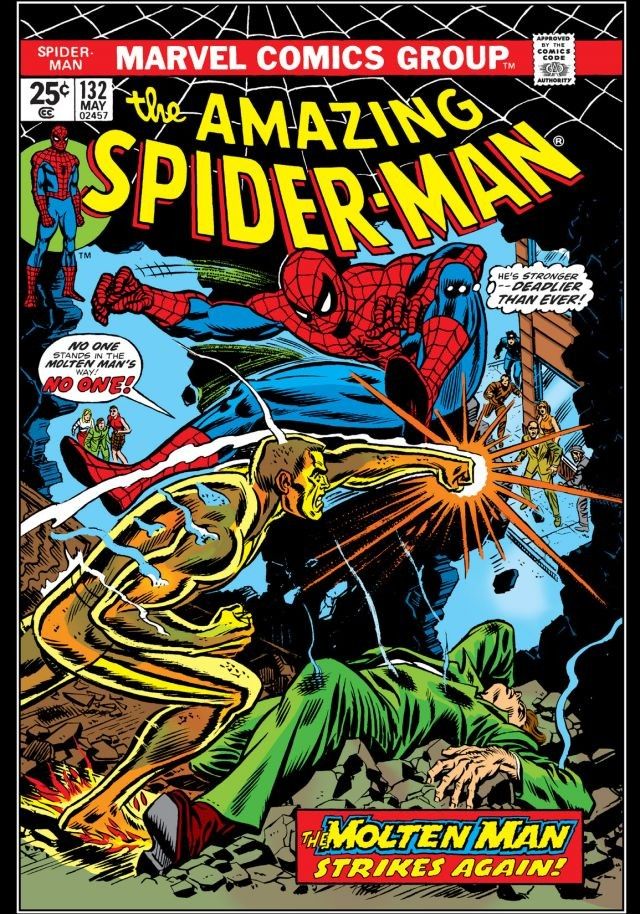 The Amazing Spider-Man #132 cover