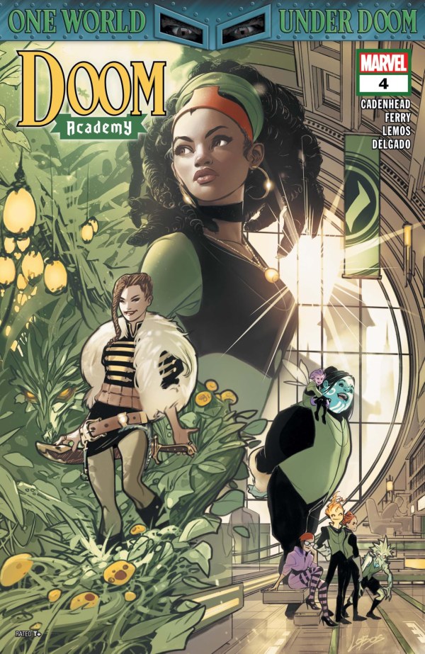 Doom Academy #4 cover