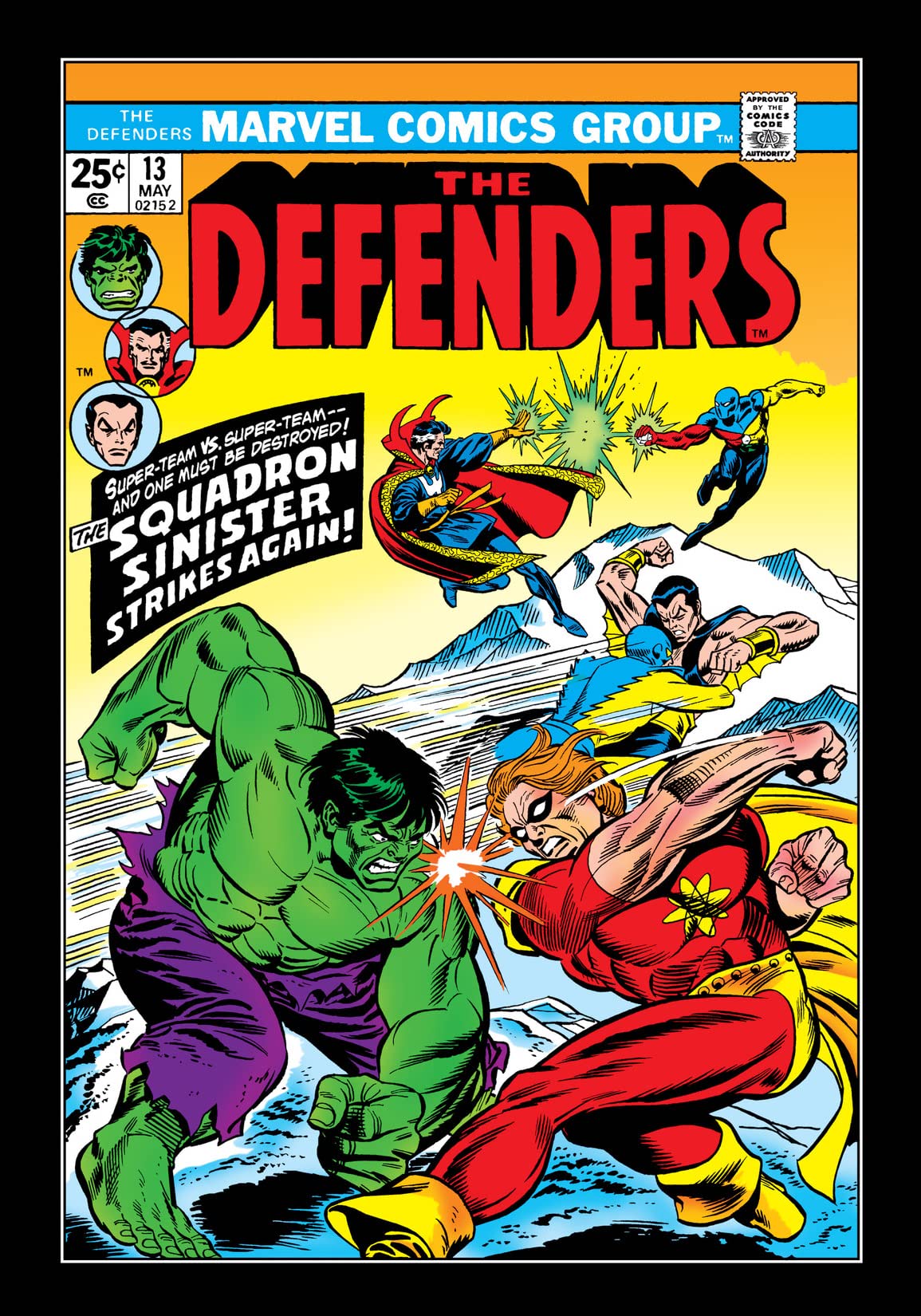 The Defenders #13 cover