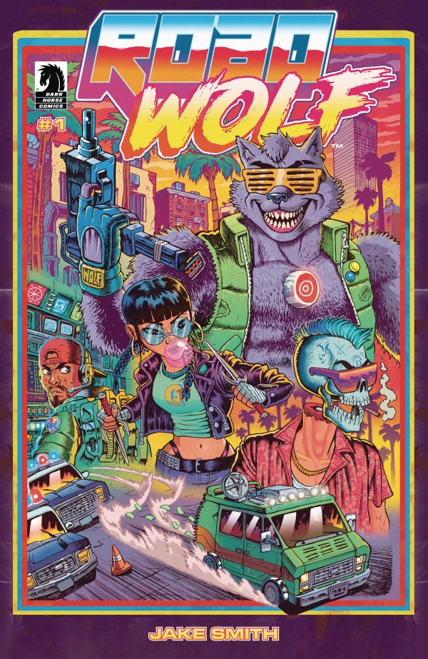 RoboWolf #1 cover