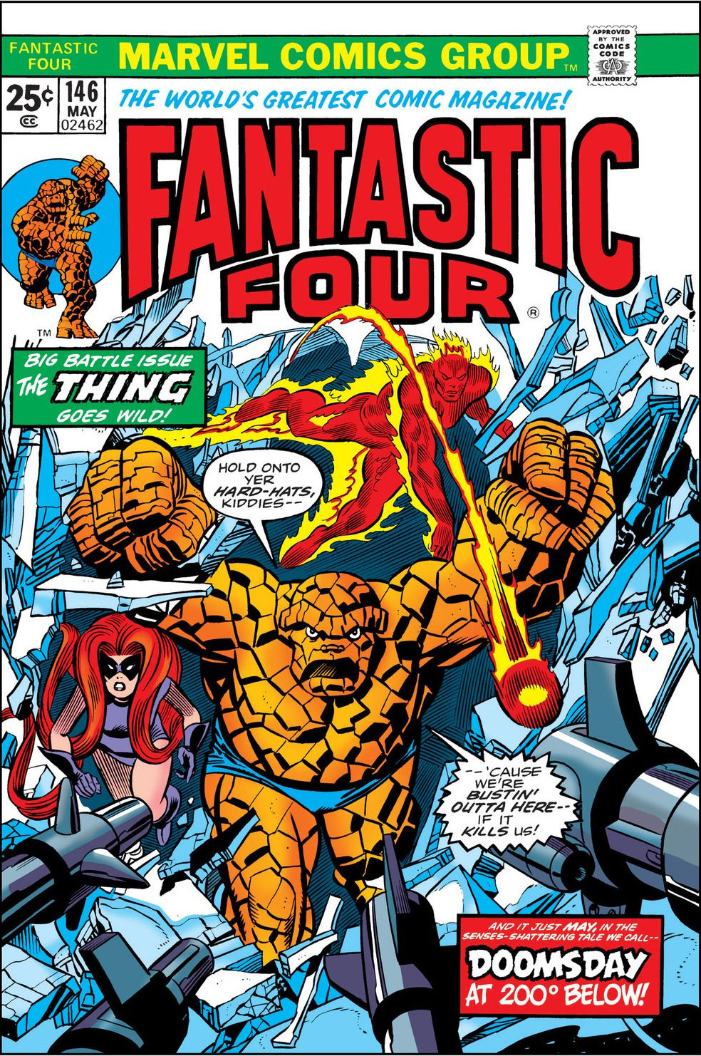 Fantastic Four #146 cover
