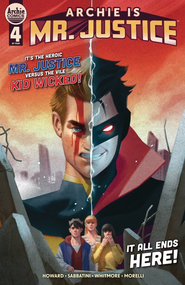 Archie Is Mr. Justice #4 cover