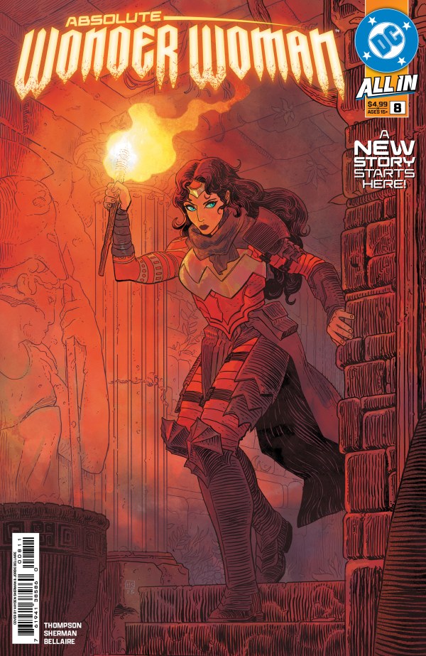 Absolute Wonder Woman #8 cover