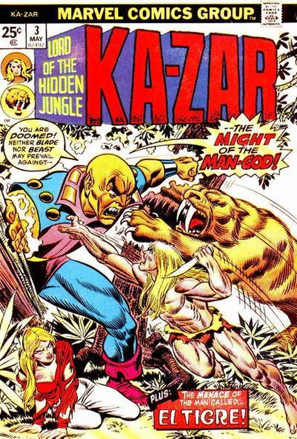 Ka-Zar #3 cover