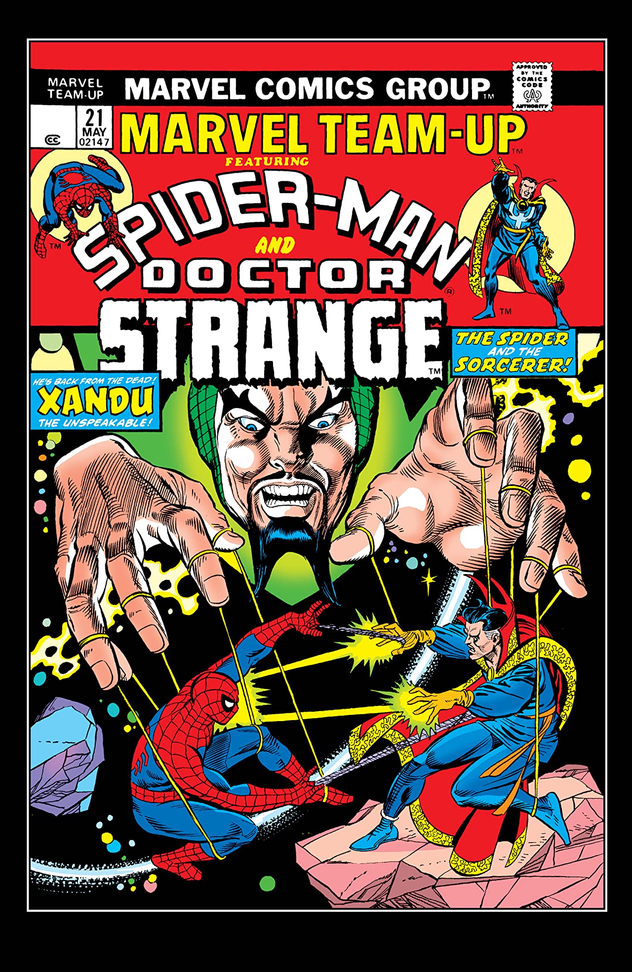 Marvel Team-Up #21 cover