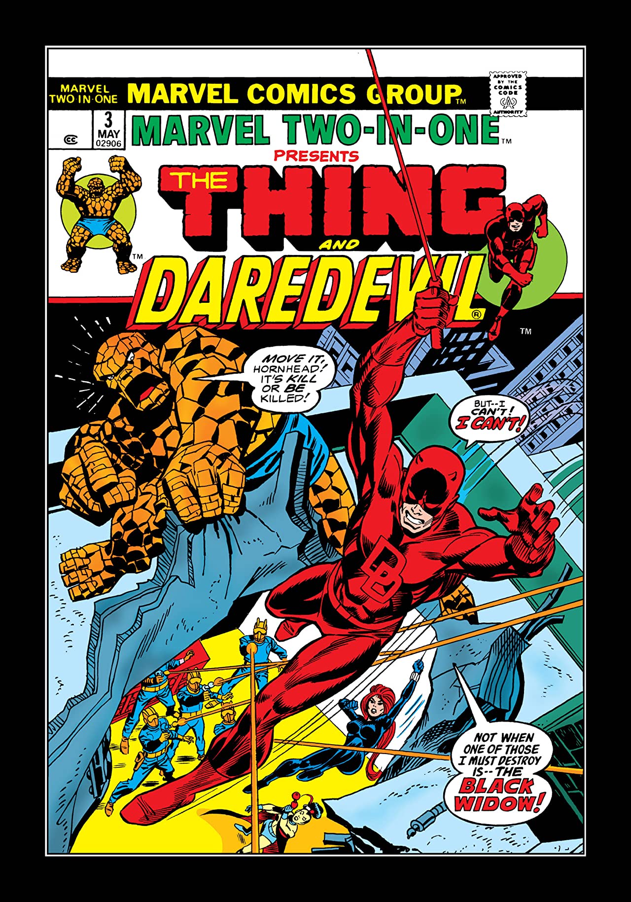 Marvel Two-in-One #3 cover