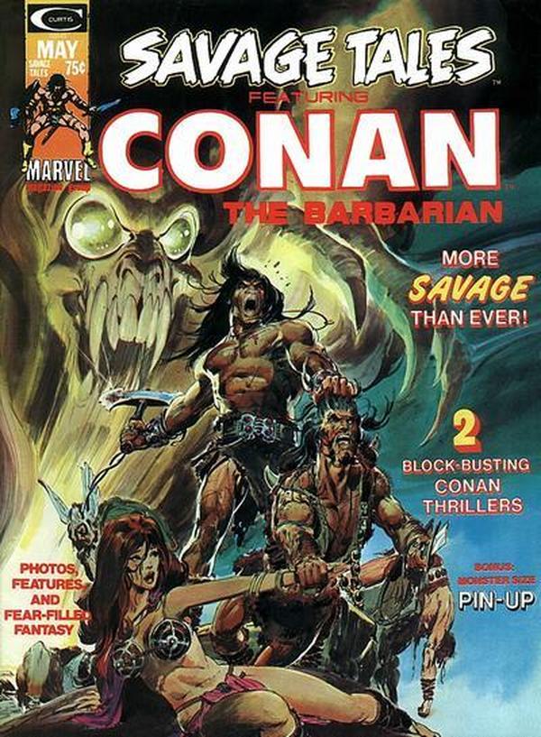 Savage Tales #4 cover