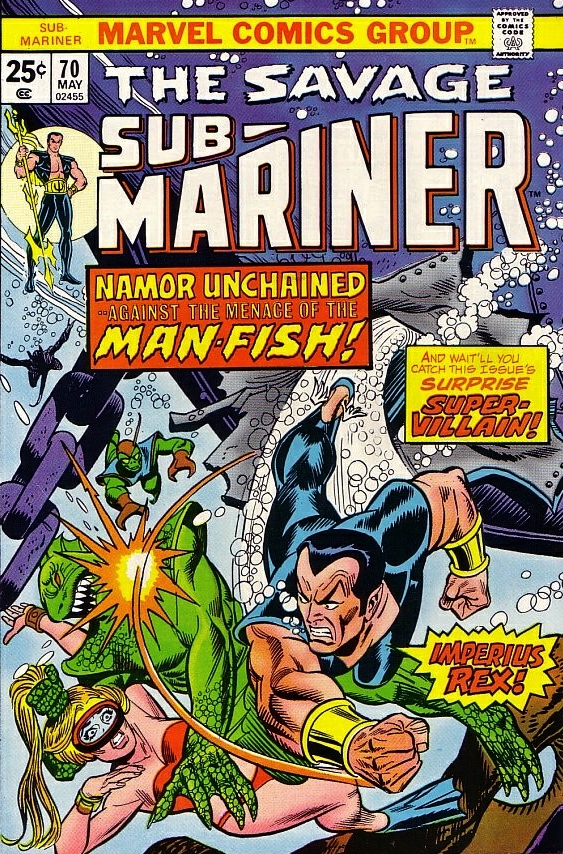 Sub-Mariner #70 cover
