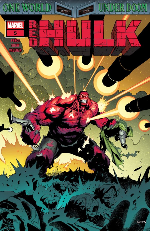 Red Hulk #5 cover