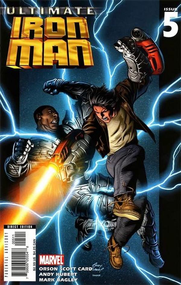Ultimate Iron Man #5 cover