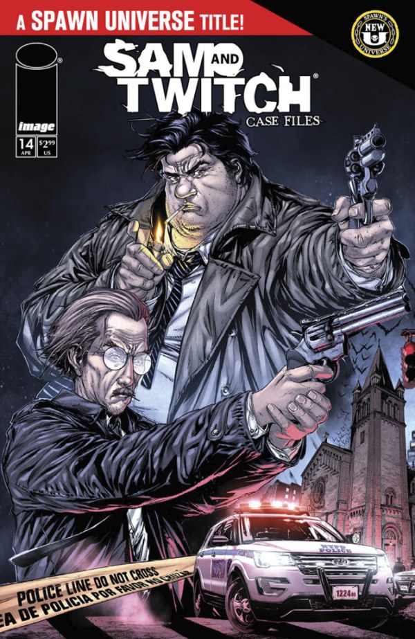 Sam and Twitch: Case Files #14 cover