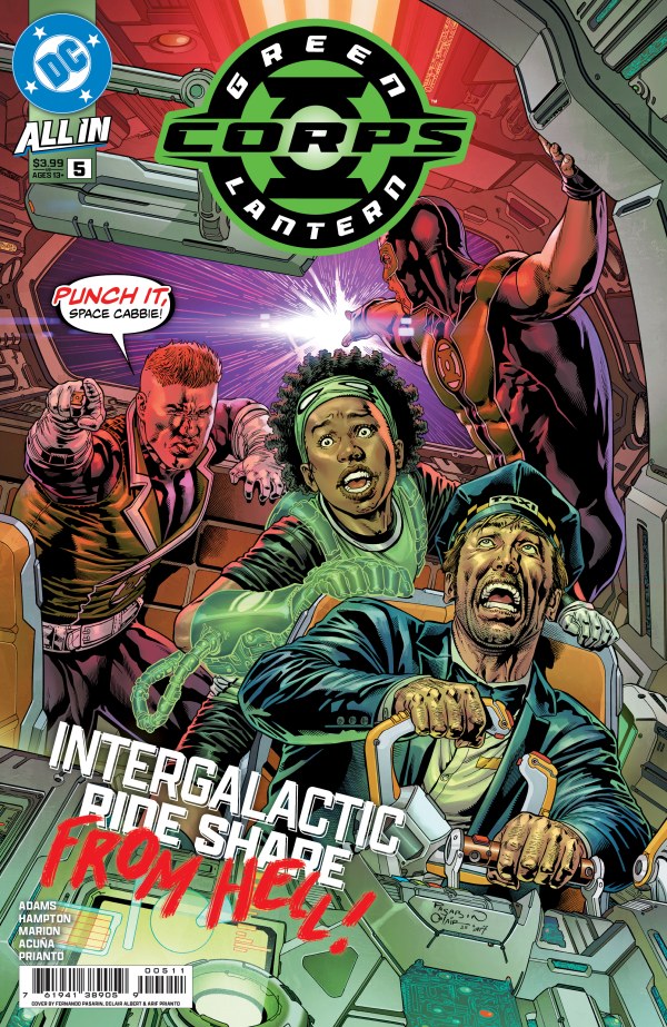 Green Lantern Corps #5 cover