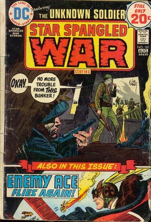 Star Spangled War Stories #181 cover