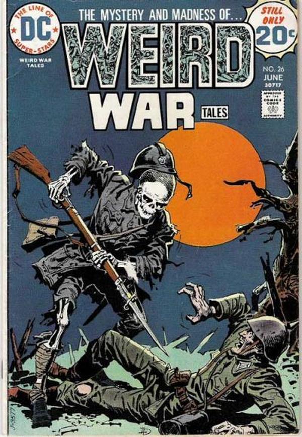 Weird War Tales #26 cover