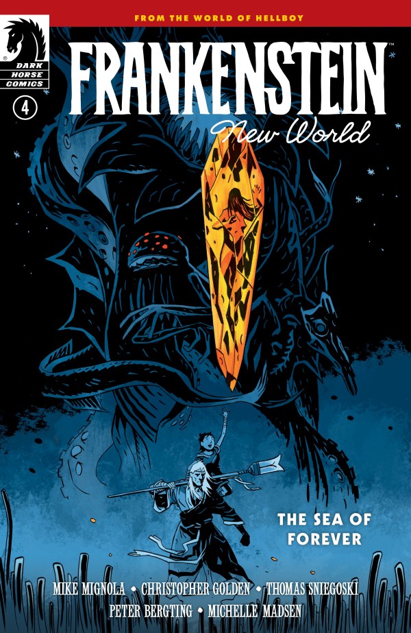 Frankenstein: New World - Sea of Forever #4 cover