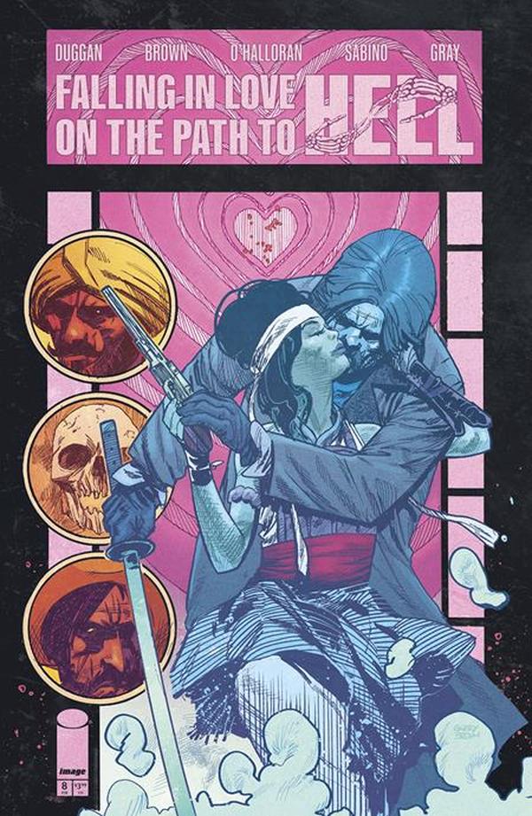 Falling in Love on the Path to Hell #8 cover