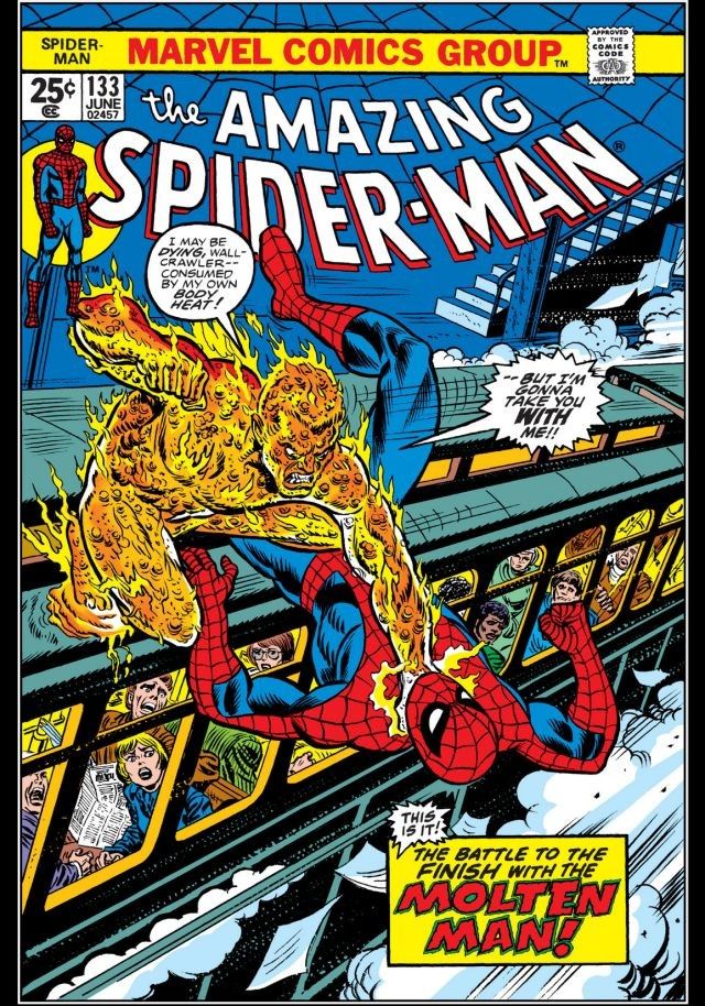 The Amazing Spider-Man #133 cover