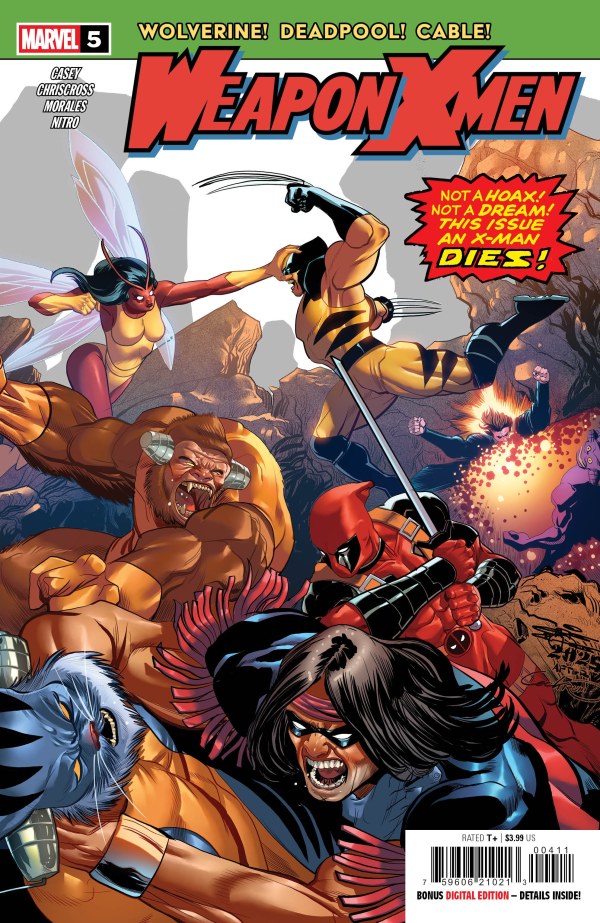 Weapon X-Men #5 cover