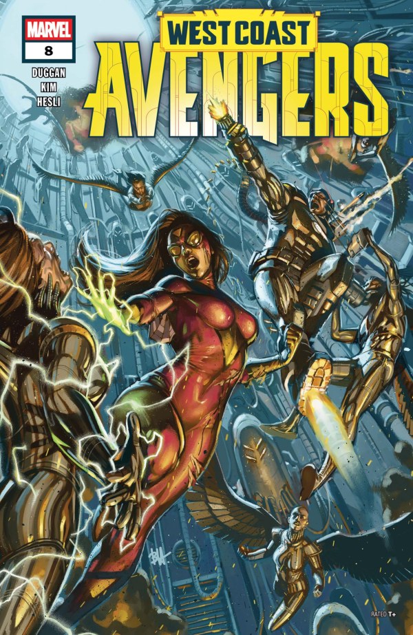 West Coast Avengers #8 cover