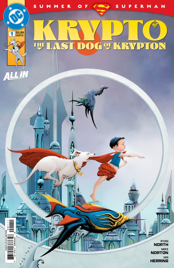 Krypto: The Last Dog of Krypton #1 cover