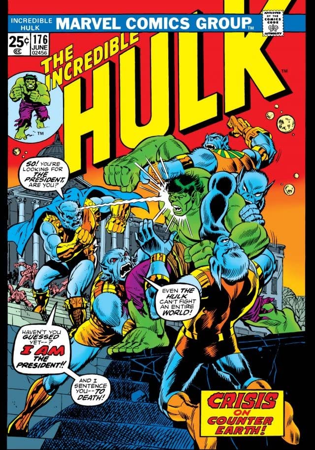 The Incredible Hulk #176 cover