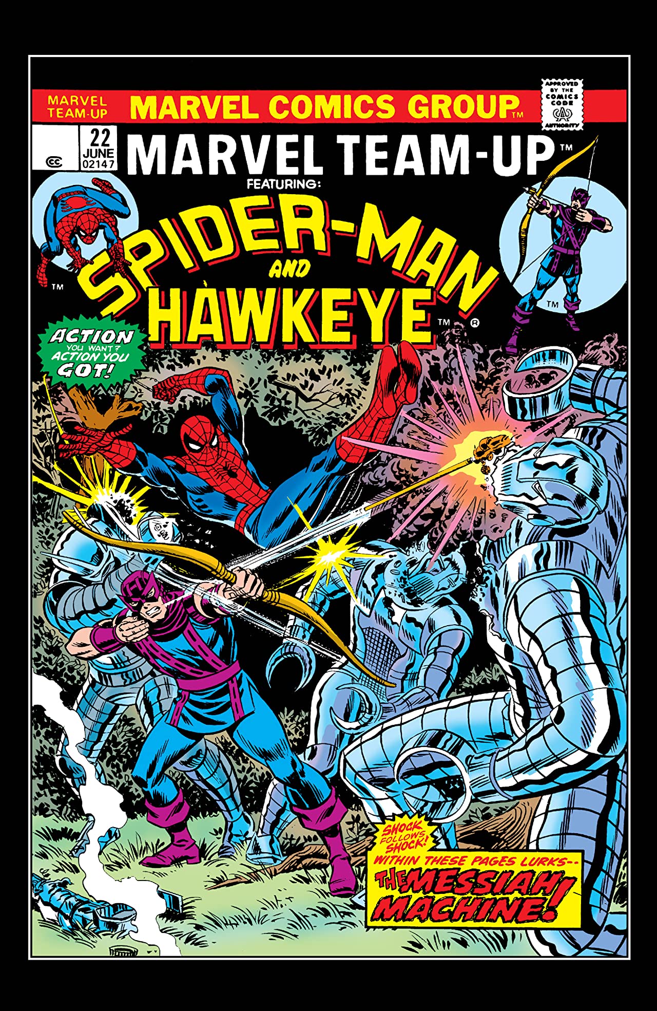 Marvel Team-Up #22 cover