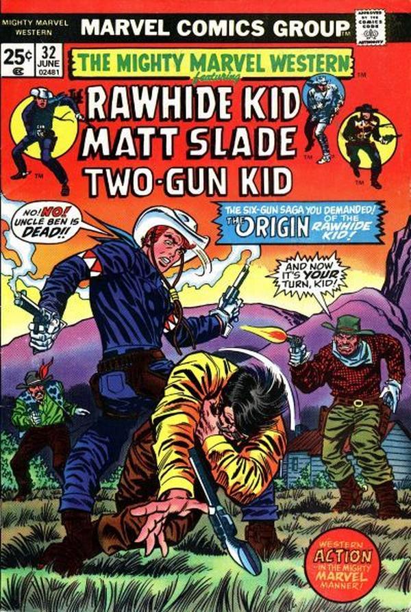 The Mighty Marvel Western #32 cover