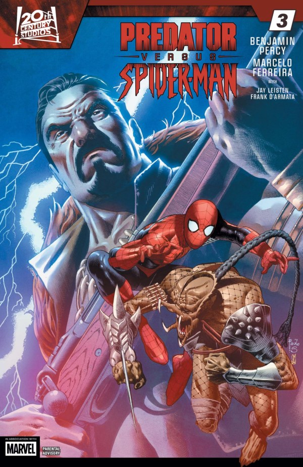 Predator vs. Spider-Man #3 cover