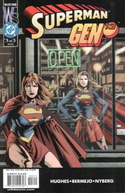 Superman / Gen 13 #3 cover