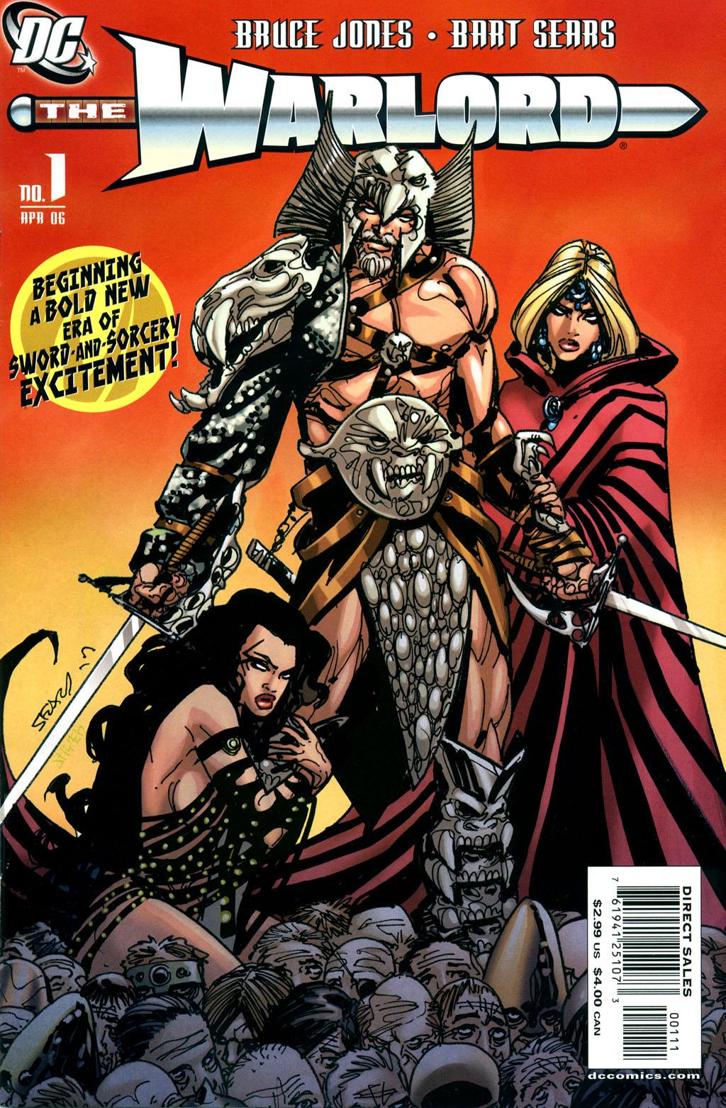 Warlord #1 cover