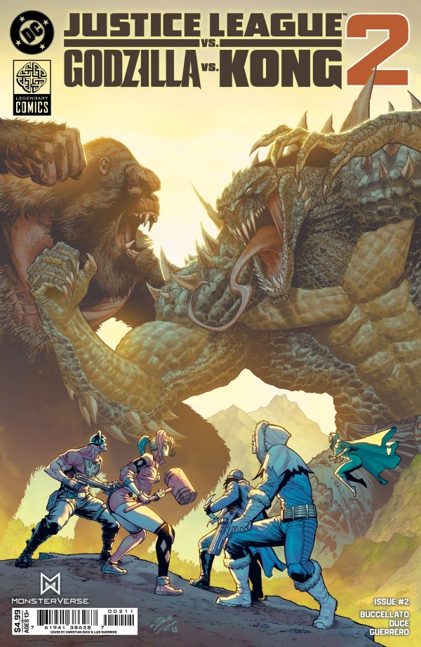 Justice League vs. Godzilla vs. Kong 2 #2 cover