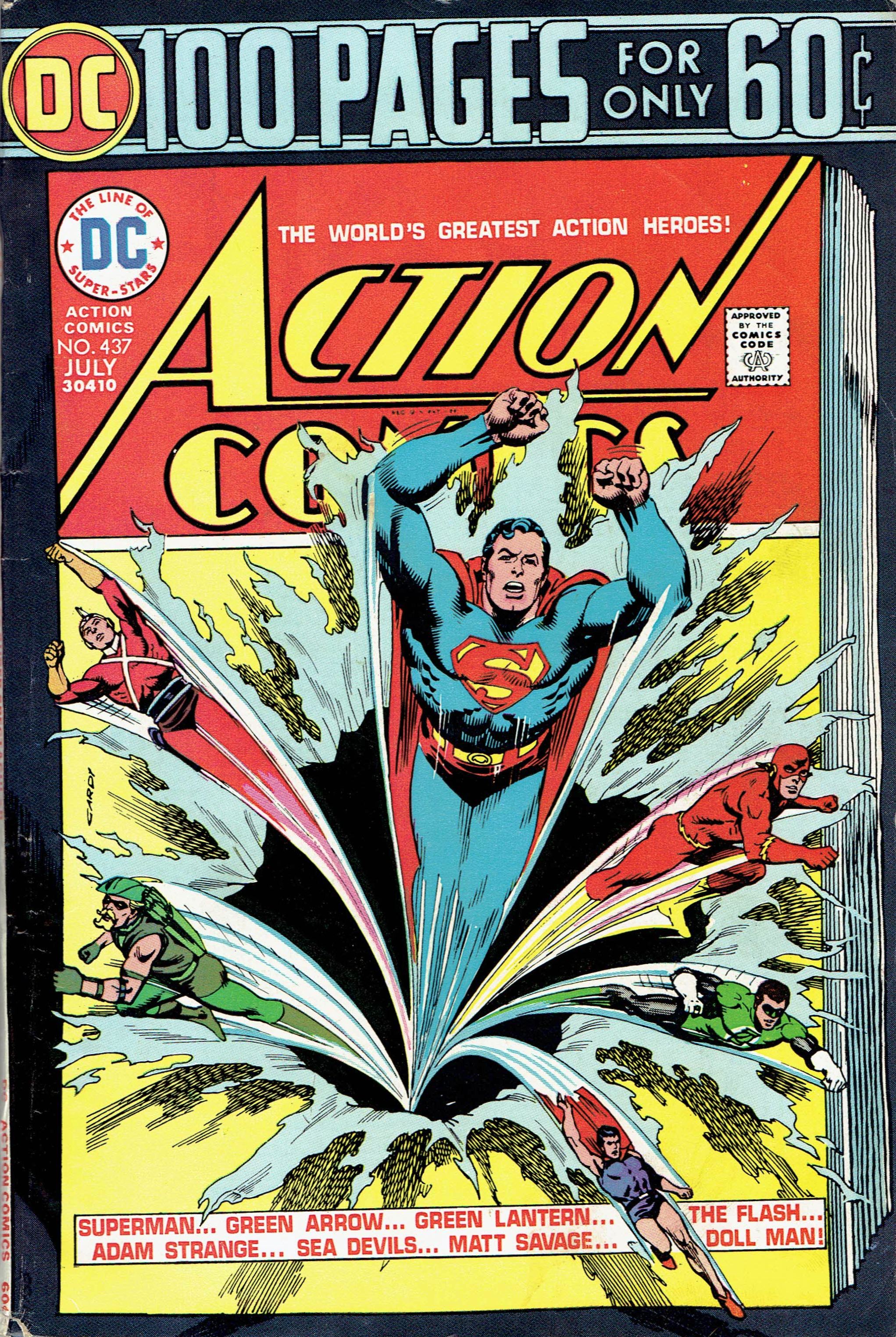 Action Comics #437 cover
