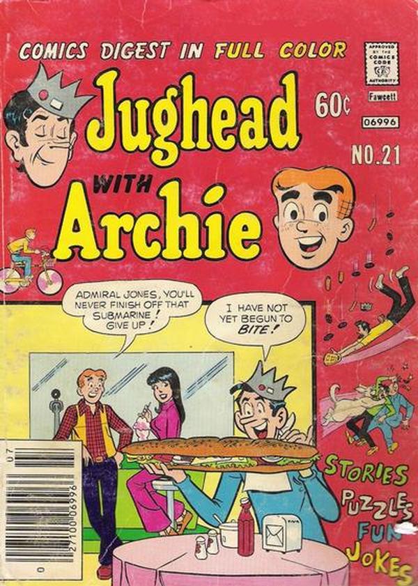 Jughead with Archie Digest #21 cover