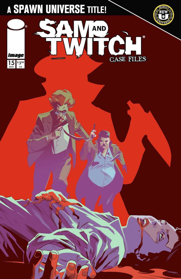 Sam and Twitch: Case Files #15 cover