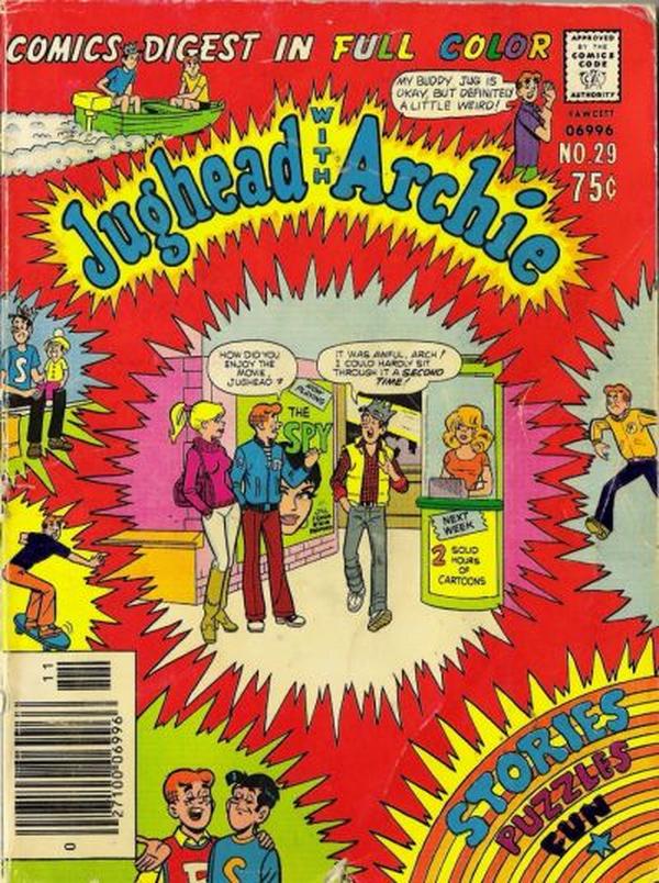 Jughead with Archie Digest #29 cover