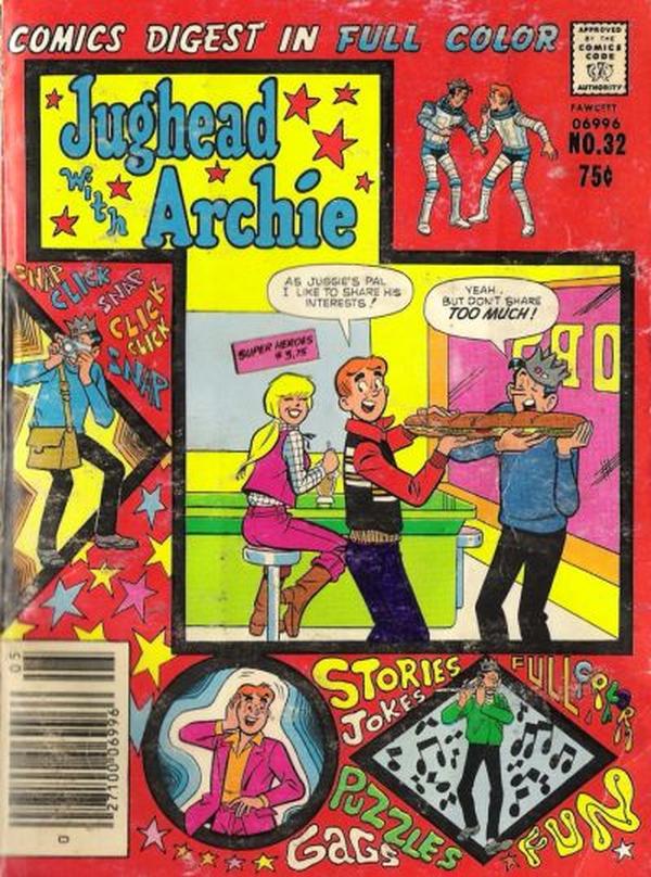 Jughead with Archie Digest #32 cover