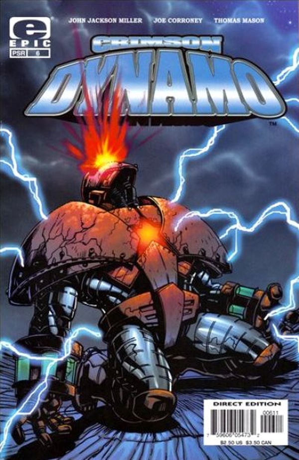 Crimson Dynamo #6 cover