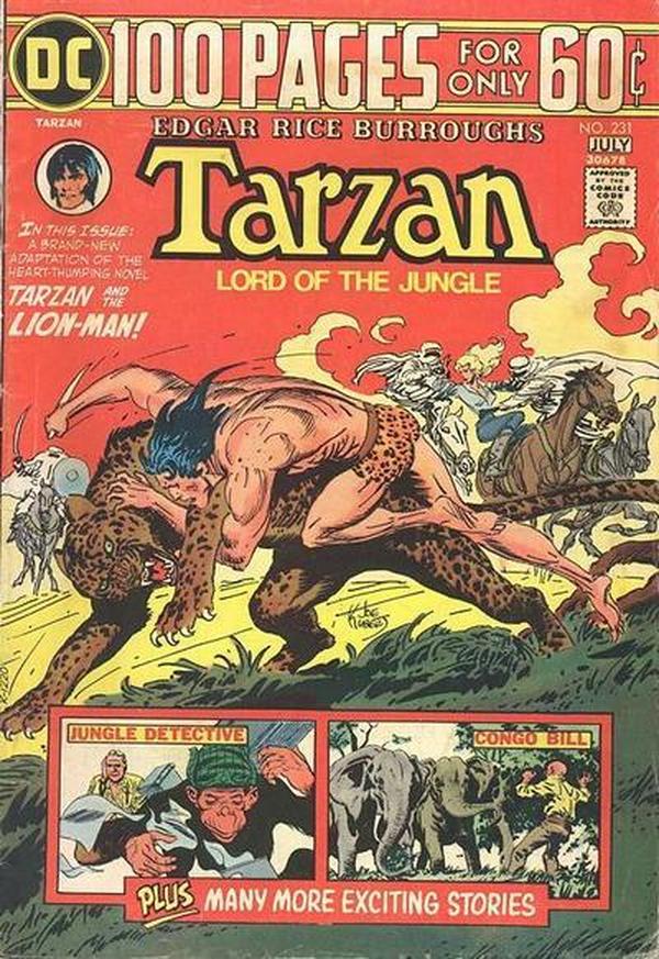 Tarzan #231 cover