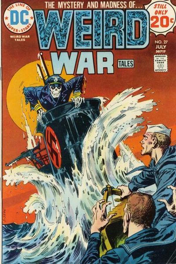 Weird War Tales #27 cover