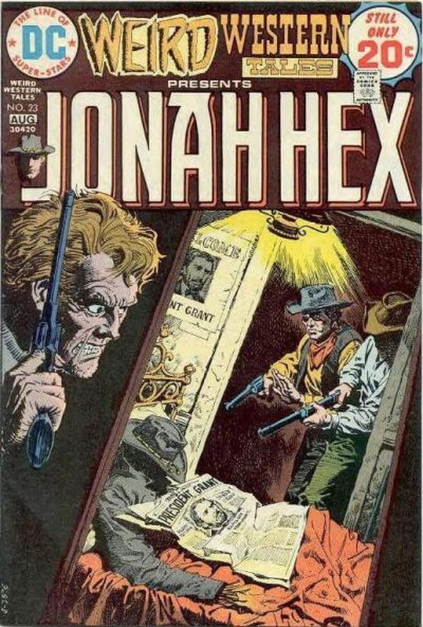 Weird Western Tales #23 cover