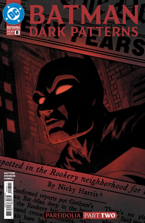 Batman: Dark Patterns #8 cover